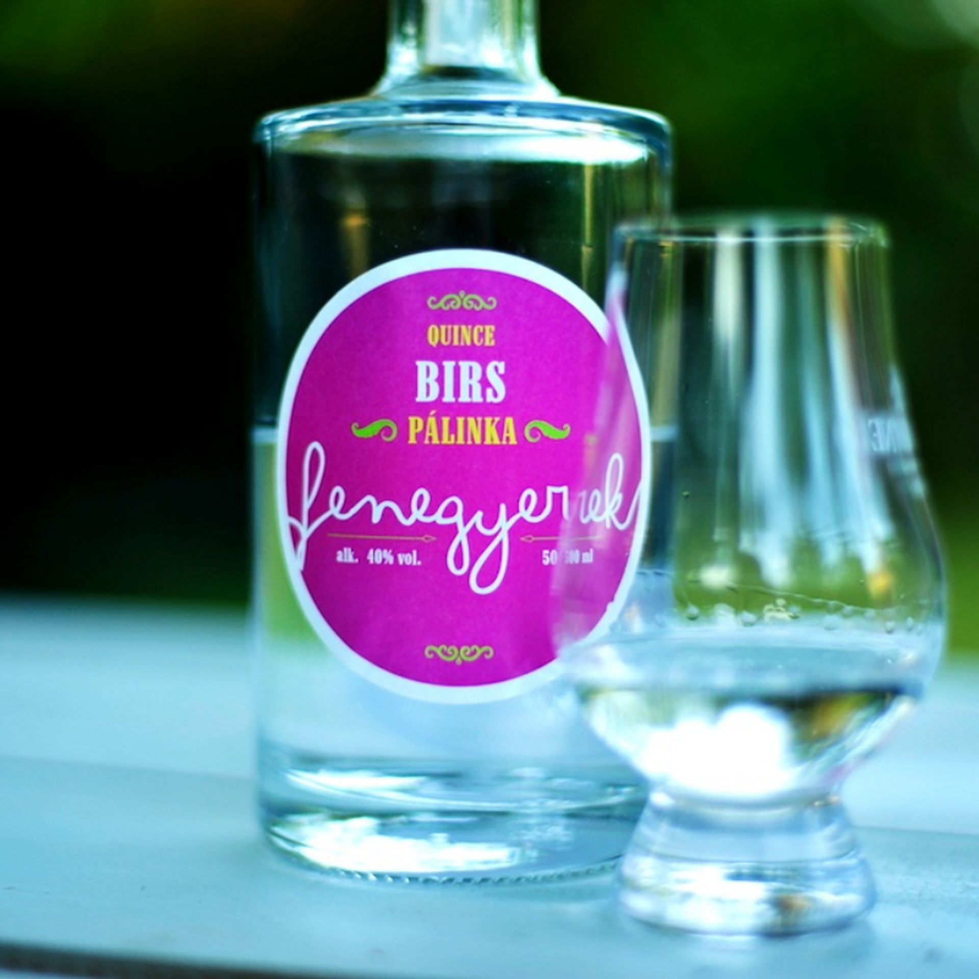 FENEGYEREK Birs Pálinka 40% 0,5 LITER